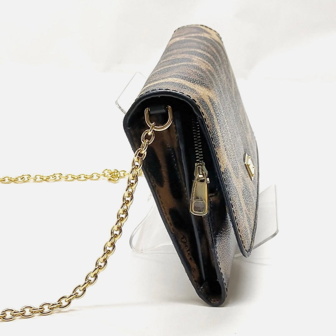 DOLCE & GABBANA Leopard Print Crossbody Bag