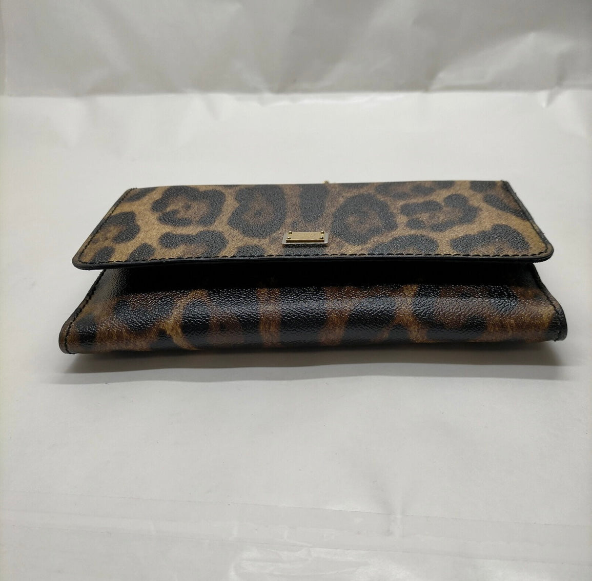 DOLCE & GABBANA Leopard Print Crossbody Bag