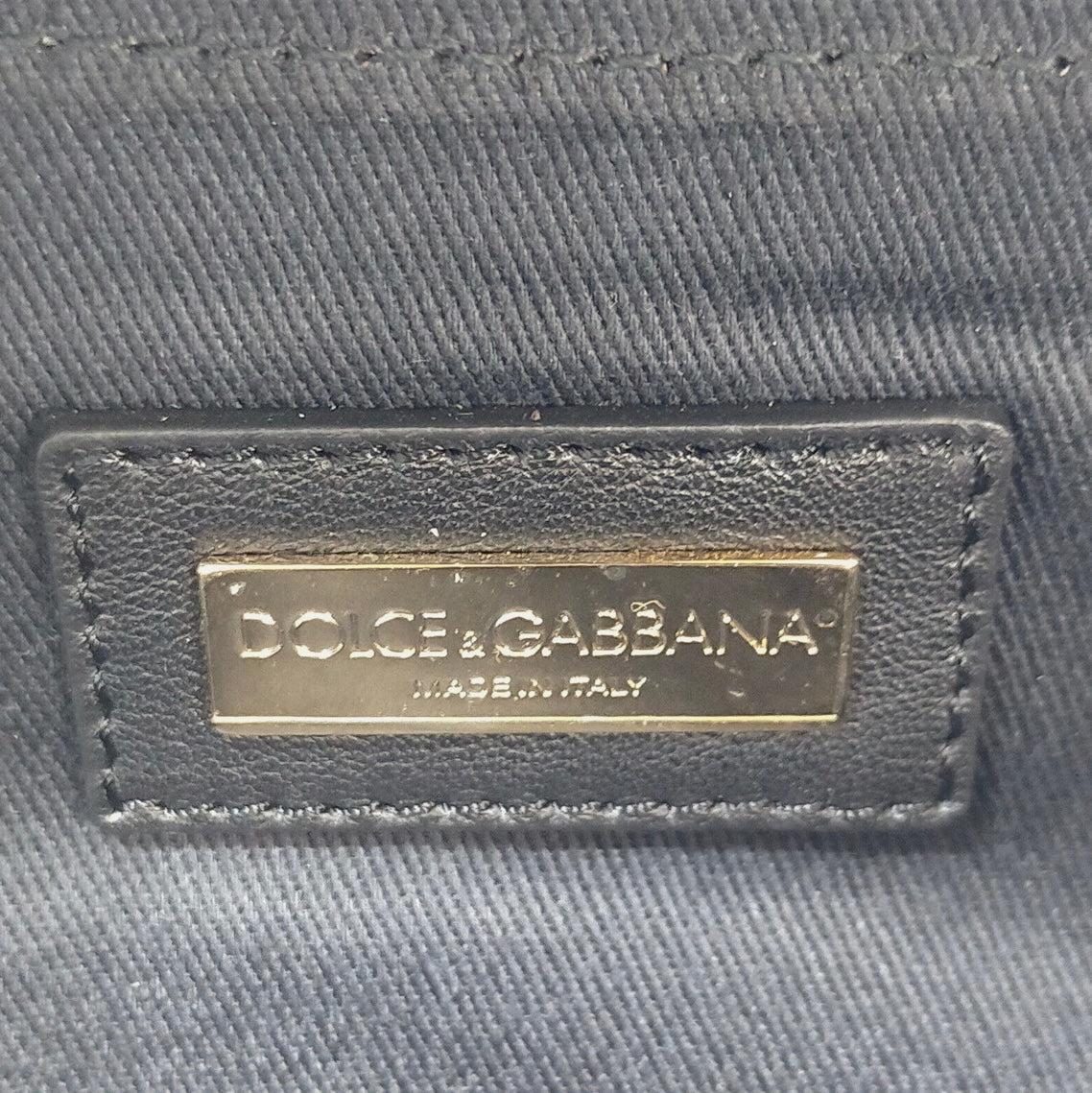 DOLCE & GABBANA Leopard Print Crossbody Bag