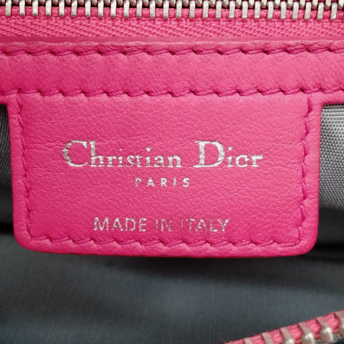 CHRISTIAN DIOR Hand Bag Lady Cannage