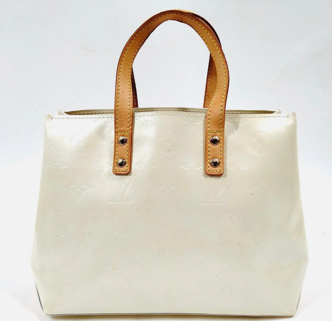LOUIS VUITTON White Reade Hand Bag