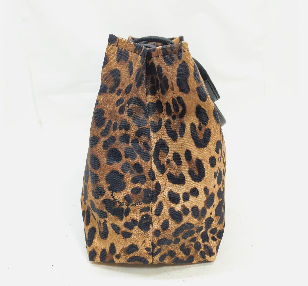 DOLCE & GABBANA Leopard Print Hand Bag