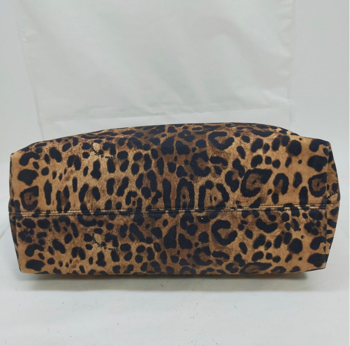 DOLCE & GABBANA Leopard Print Hand Bag