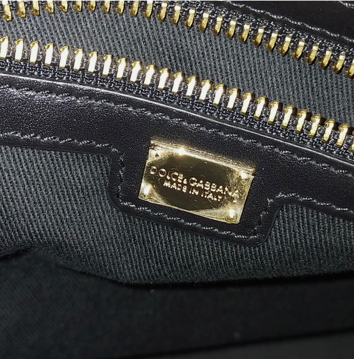 DOLCE & GABBANA Leopard Print Hand Bag