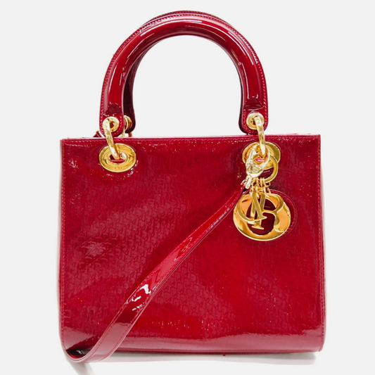 CHRISTIAN DIOR Hand Bag Lady Dior