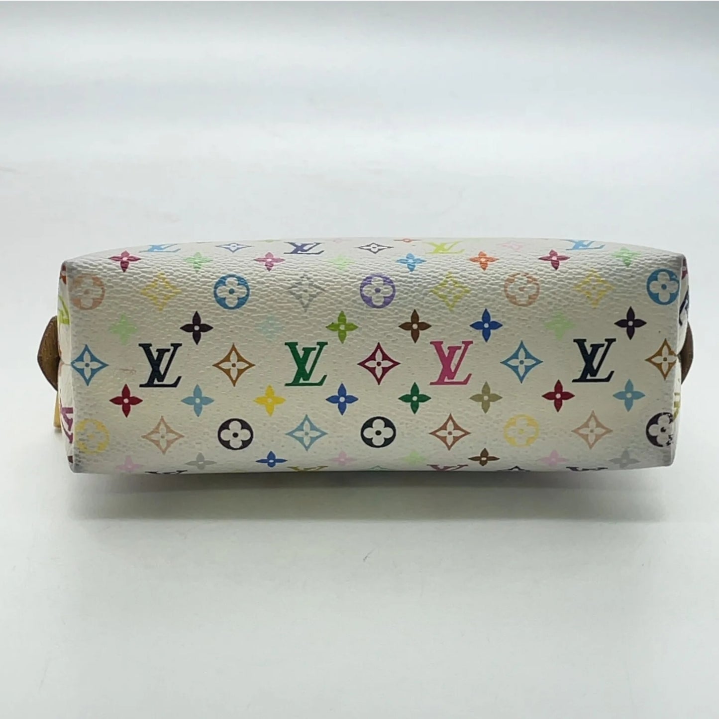 LOUIS VUITTON Monogram Multicolor Blanc Pouch