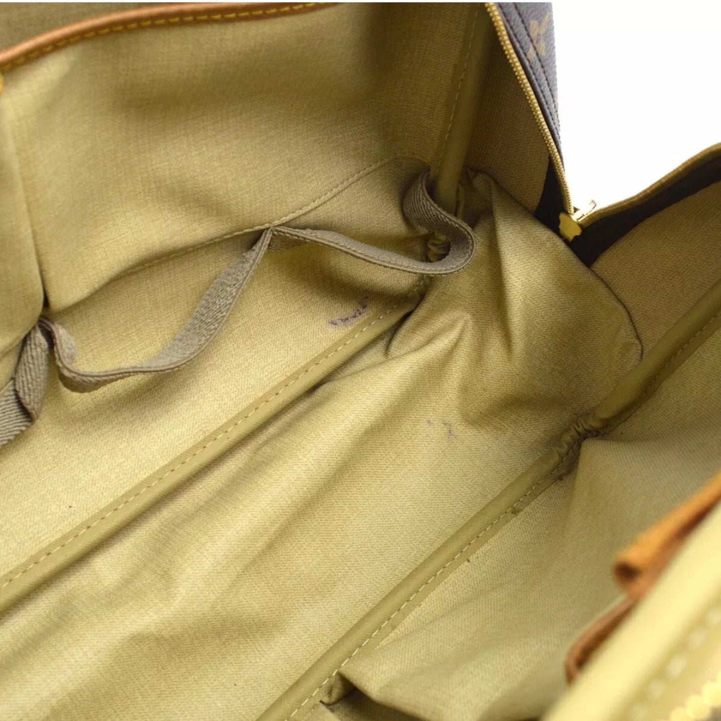 LOUIS VUITTON Deauville Bowling Vanity Handbag Vintage