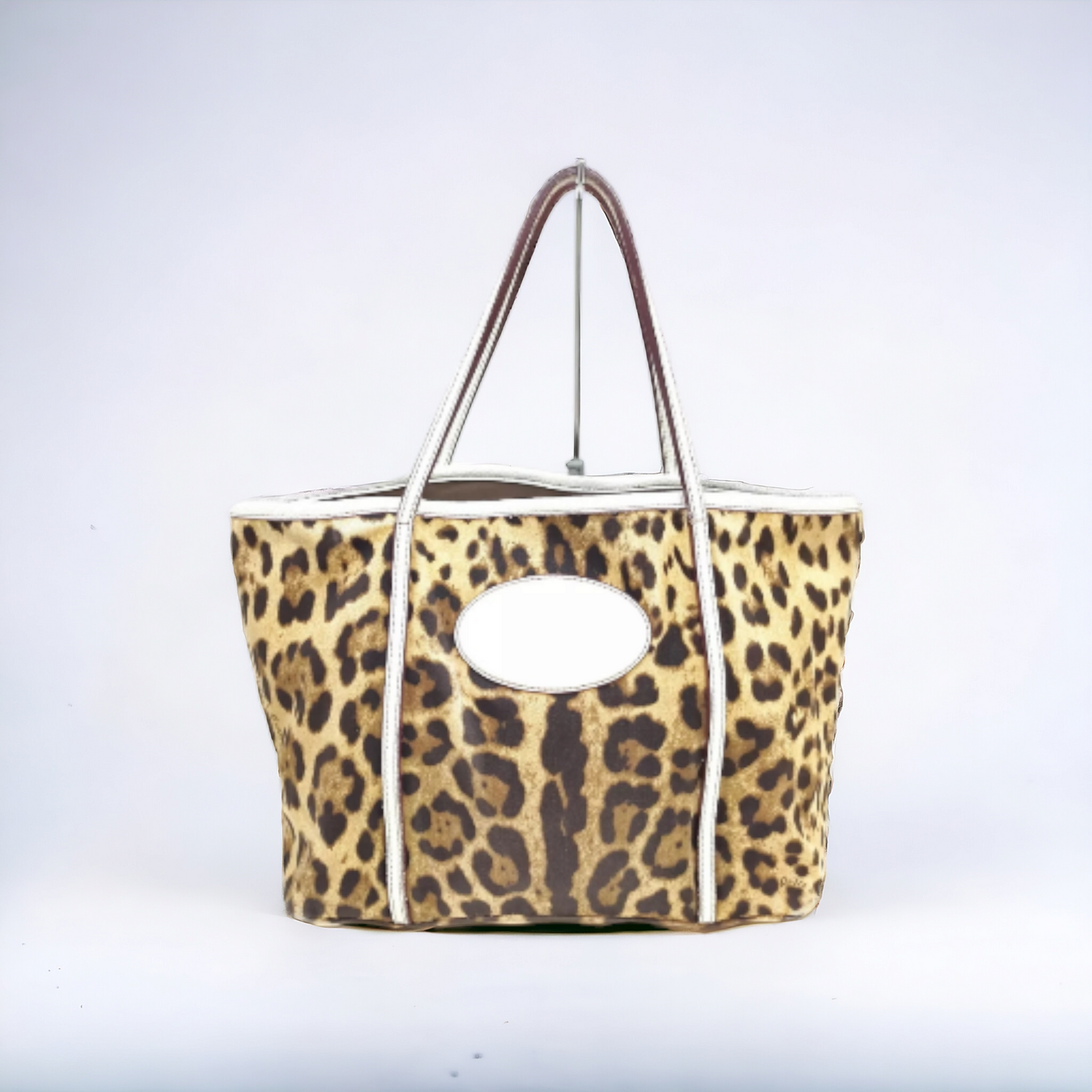 DOLCE & GABBANA Tote Bag Leopard Print